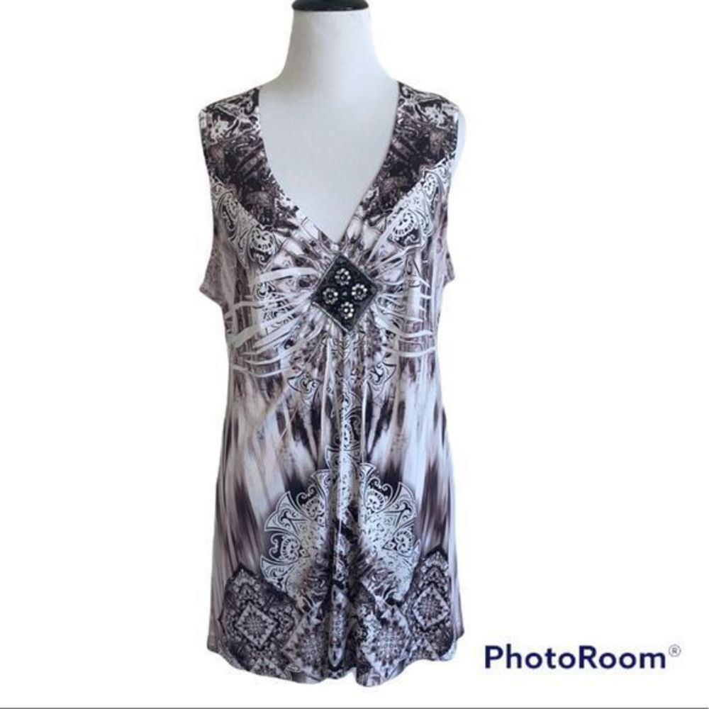 5/$30 🎈 Apt 9 women’s large abstract sleeveless top